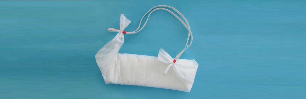 sanitary napkins with belt